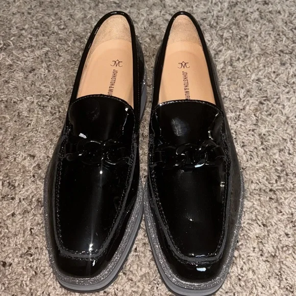Johnston & Murphy -Gracelyn Chain Wedge Loafer size 6.5 - Picture 3 of 8